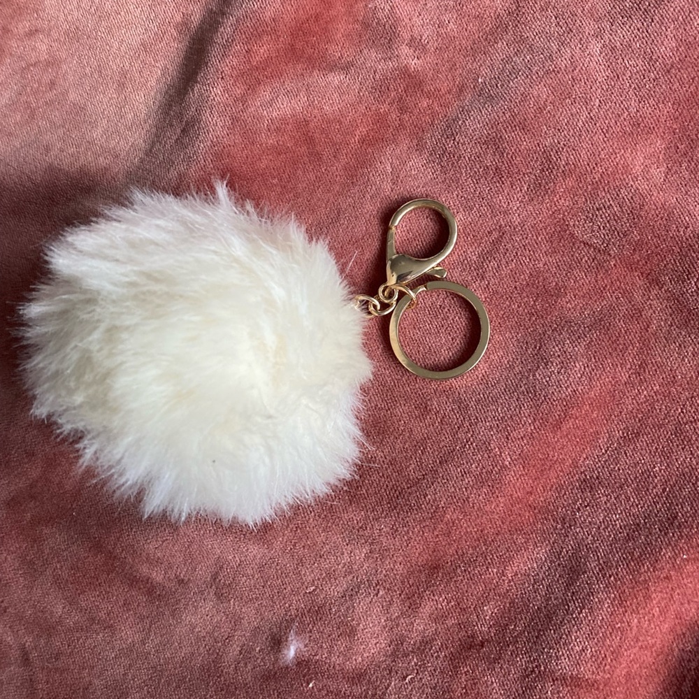 Puffball keychain